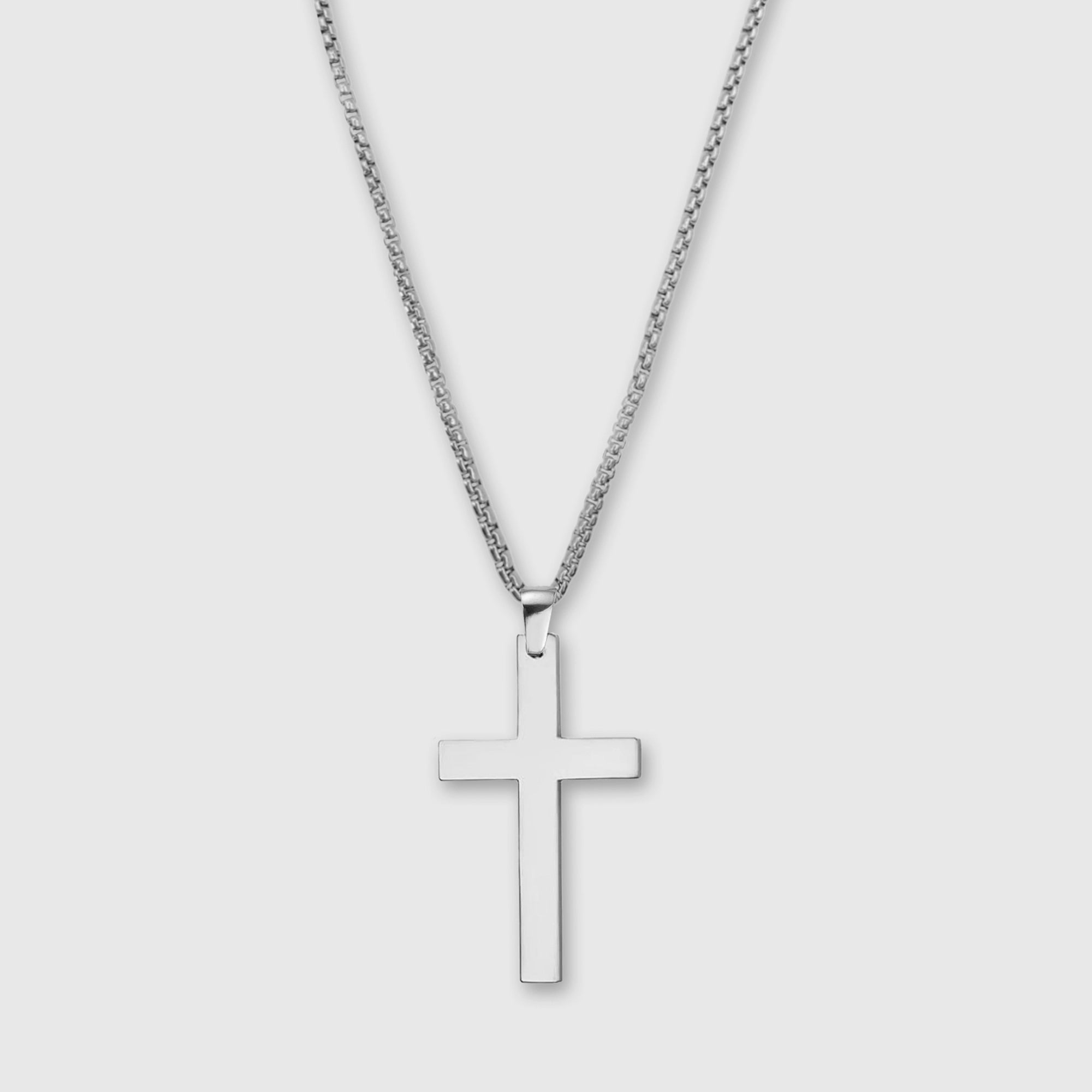 PANDANTIV - CROSS (ARGINTIU)