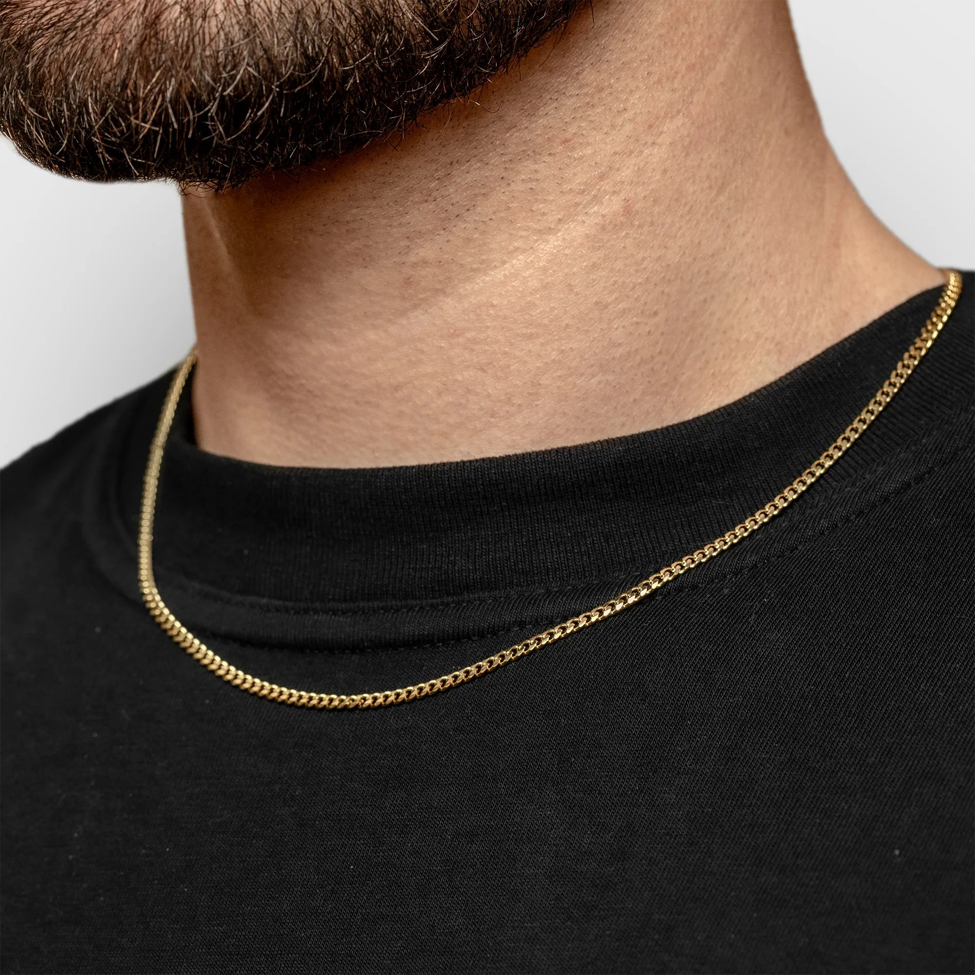 COLIER - CUBAN CHAIN (3MM, AURIU)