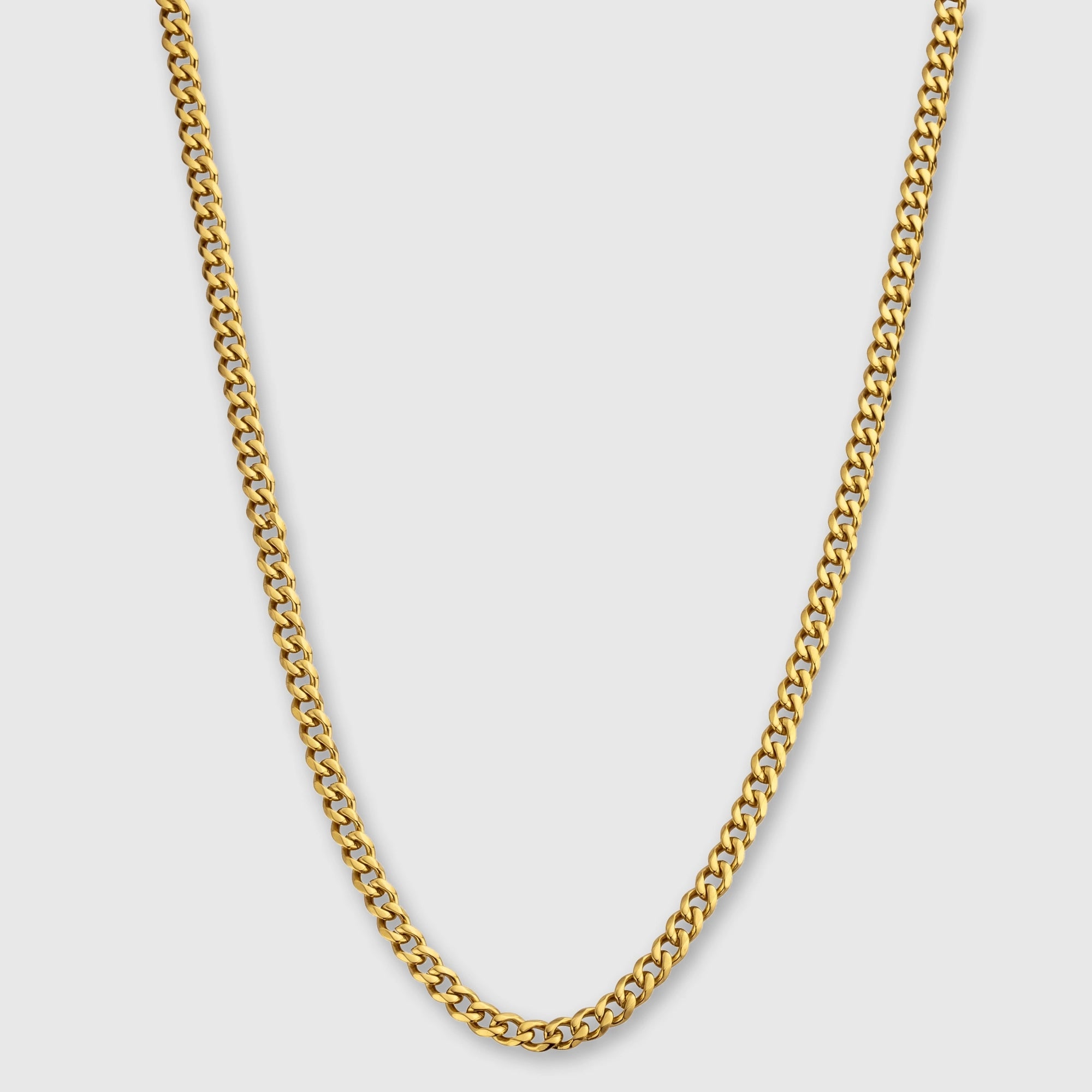 COLIER - CUBAN CHAIN (4MM, AURIU)