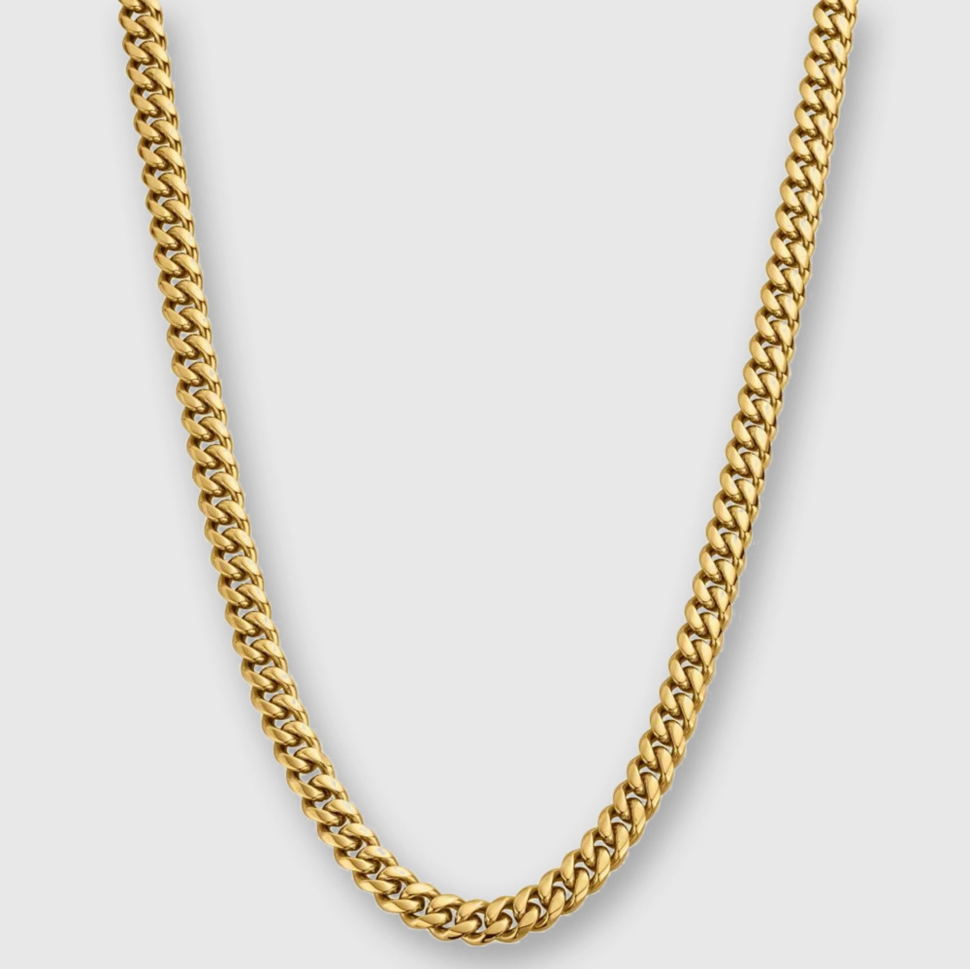 COLIER - CUBAN CHAIN (8MM, AURIU)