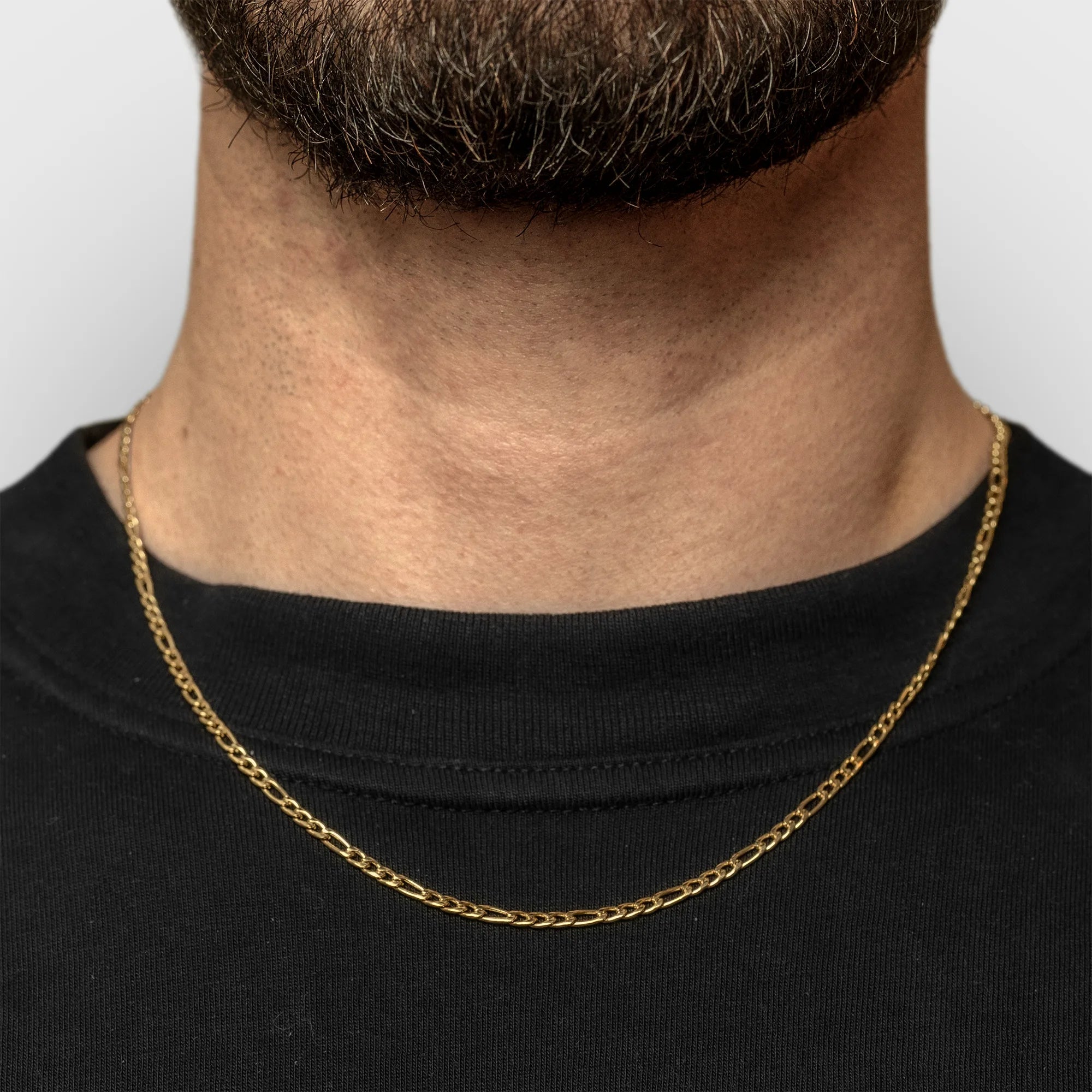 FIGARO CHAIN - 3MM (GOLD)