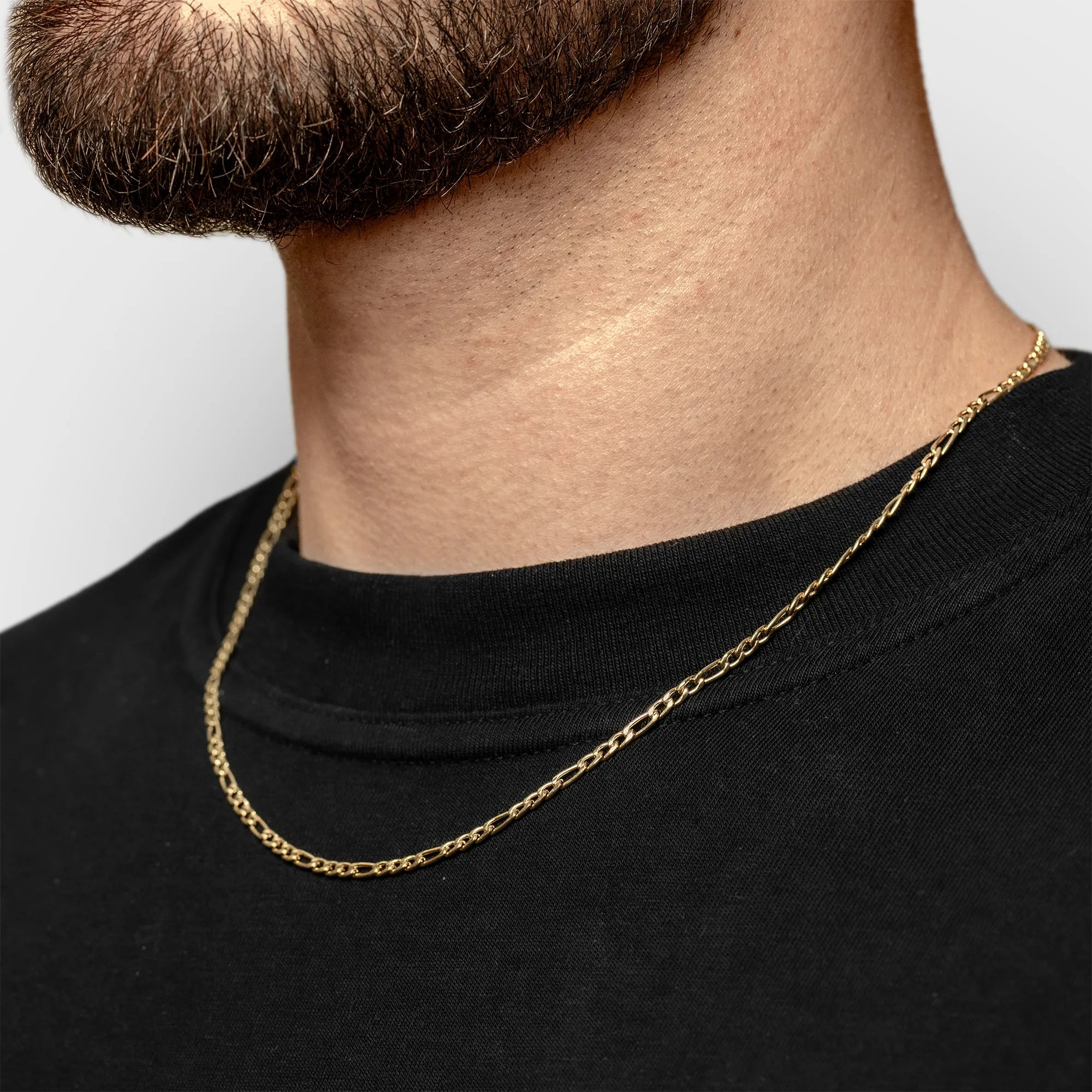 FIGARO CHAIN - 3MM (GOLD)