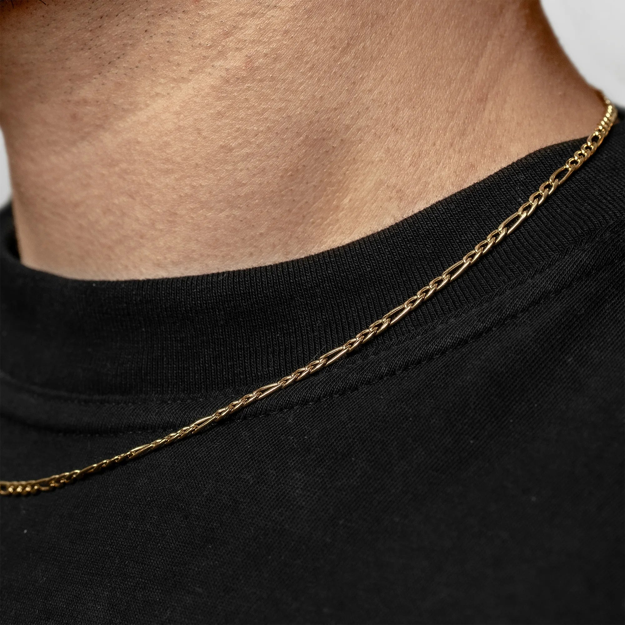 FIGARO CHAIN - 3MM (GOLD)