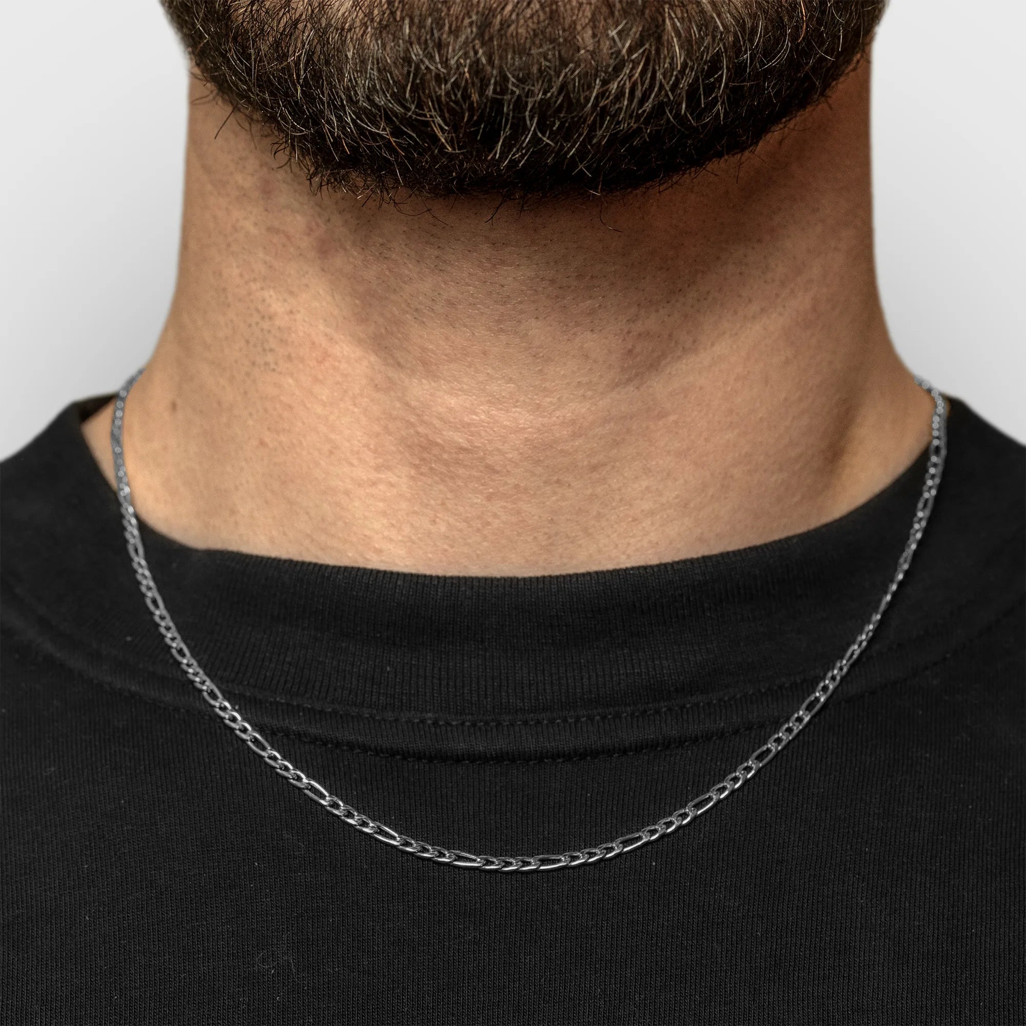 FIGARO CHAIN - 3MM (SILVER)