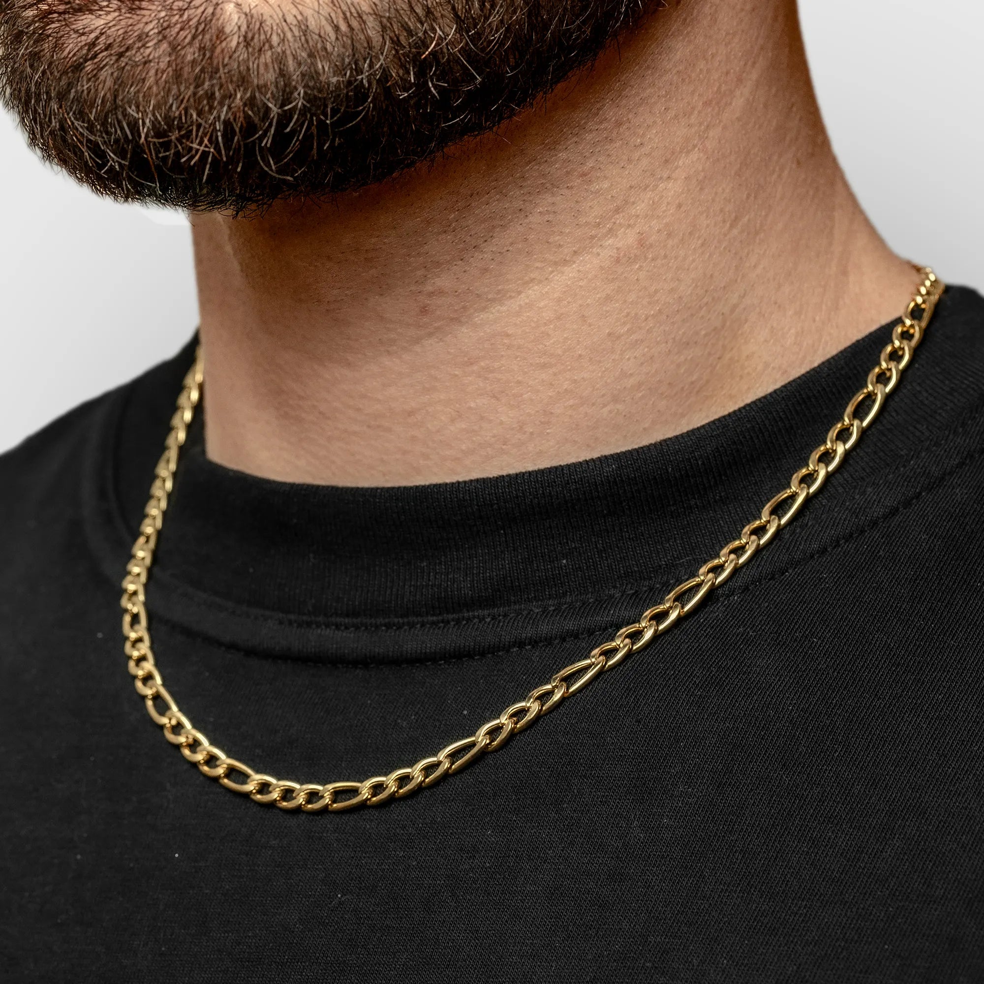 FIGARO CHAIN - 5MM (GOLD)
