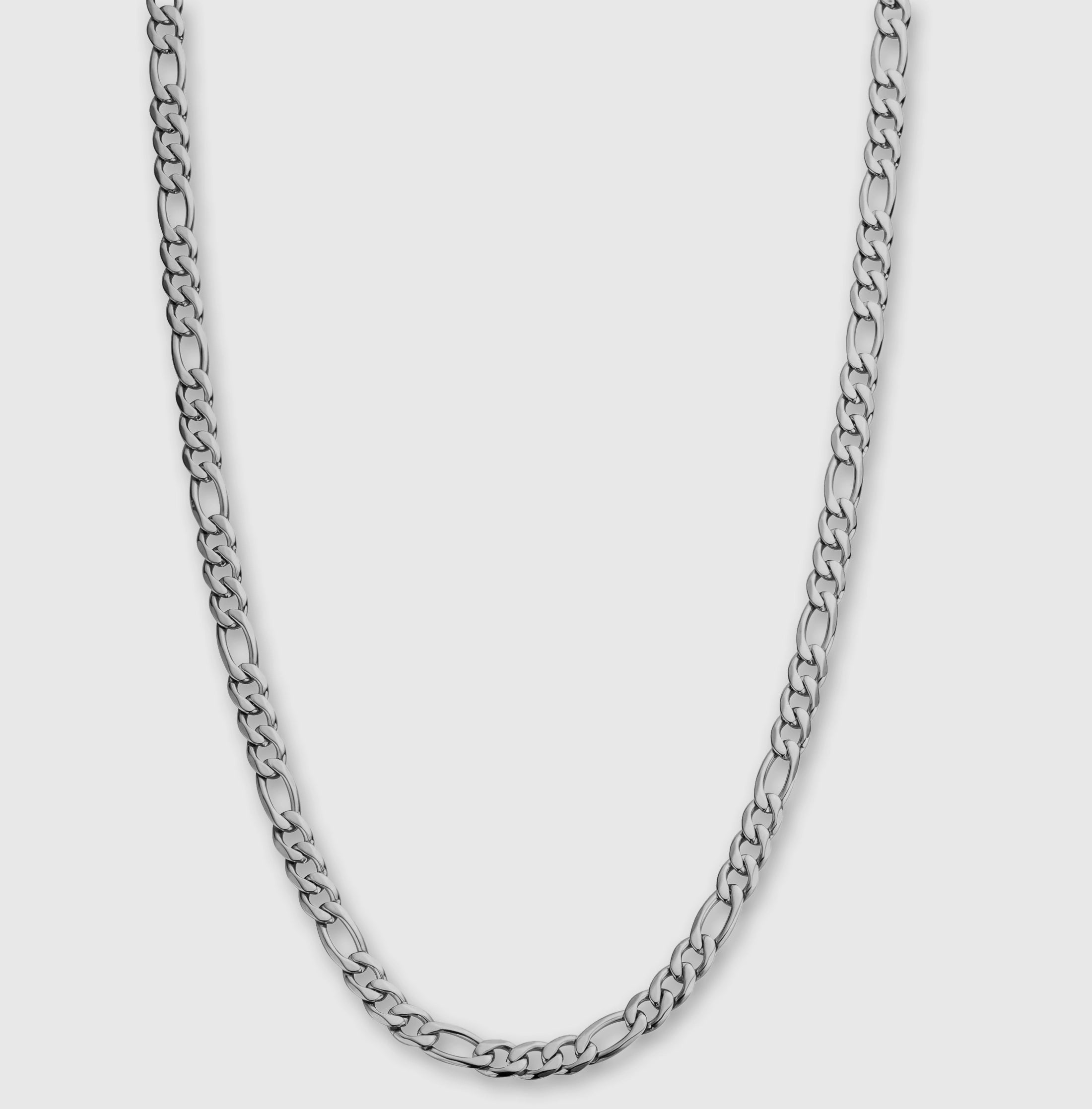 FIGARO CHAIN - 5MM (SILVER)