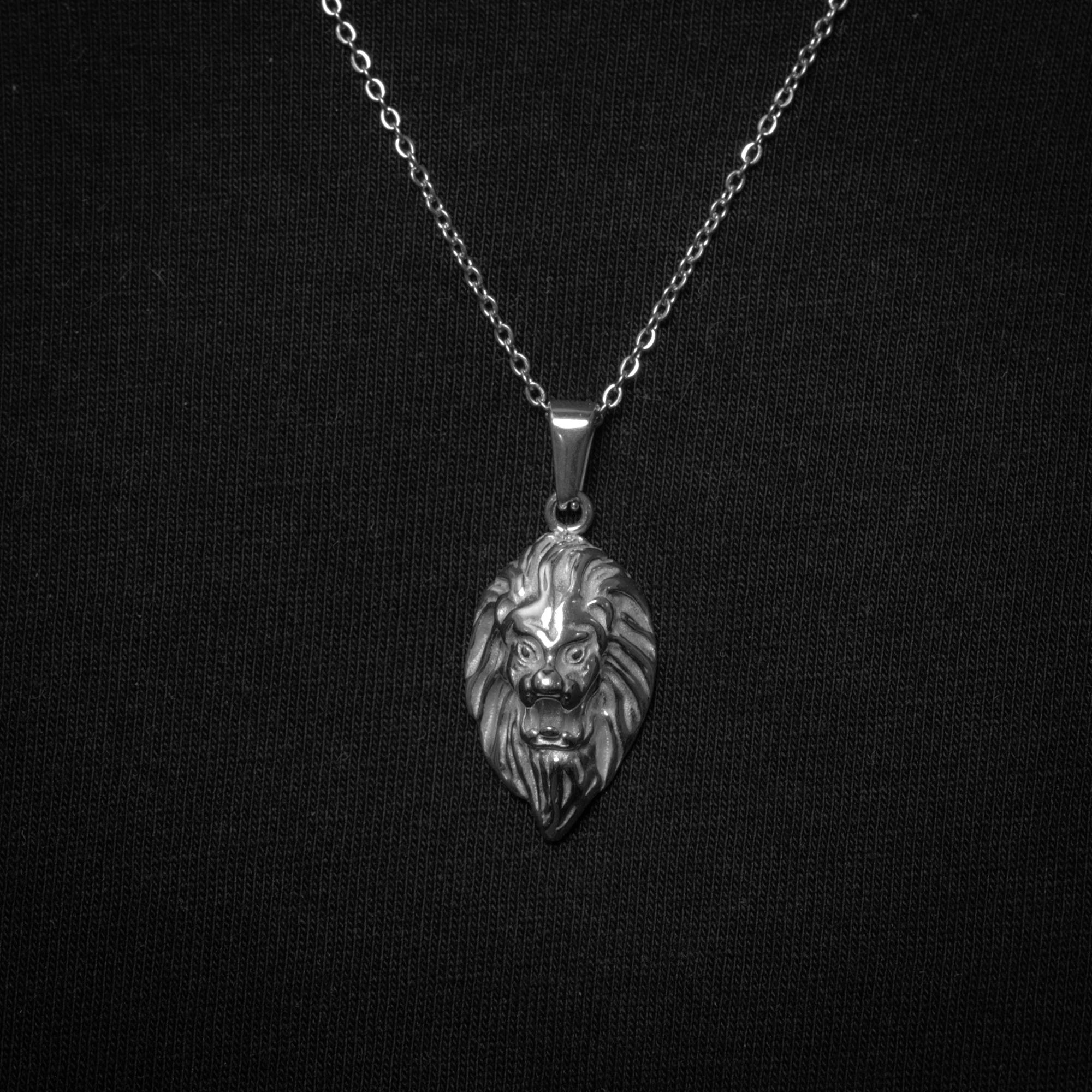 PANDANTIV - MAJESTIC LION (SILVER)