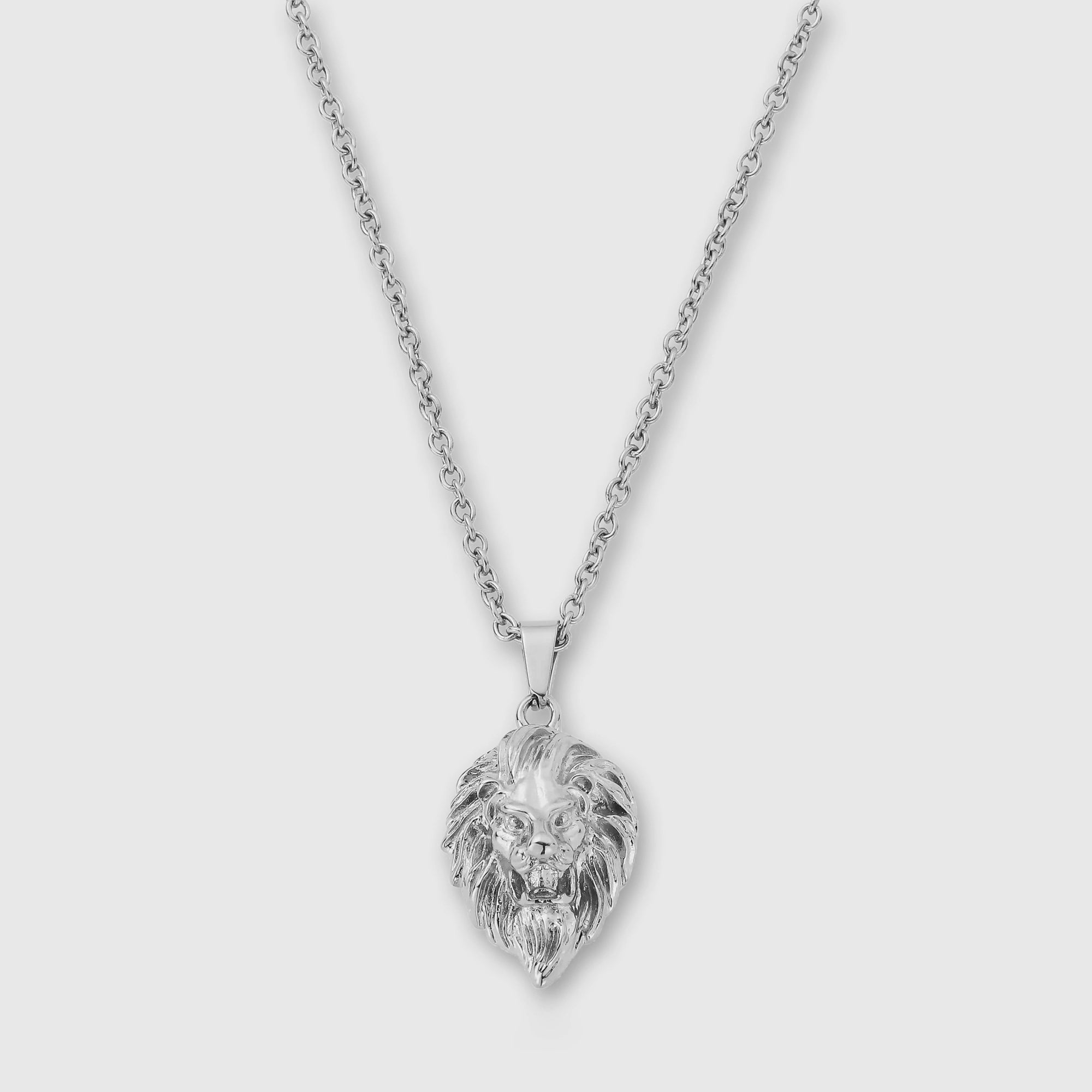 PANDANTIV - MAJESTIC LION (SILVER)