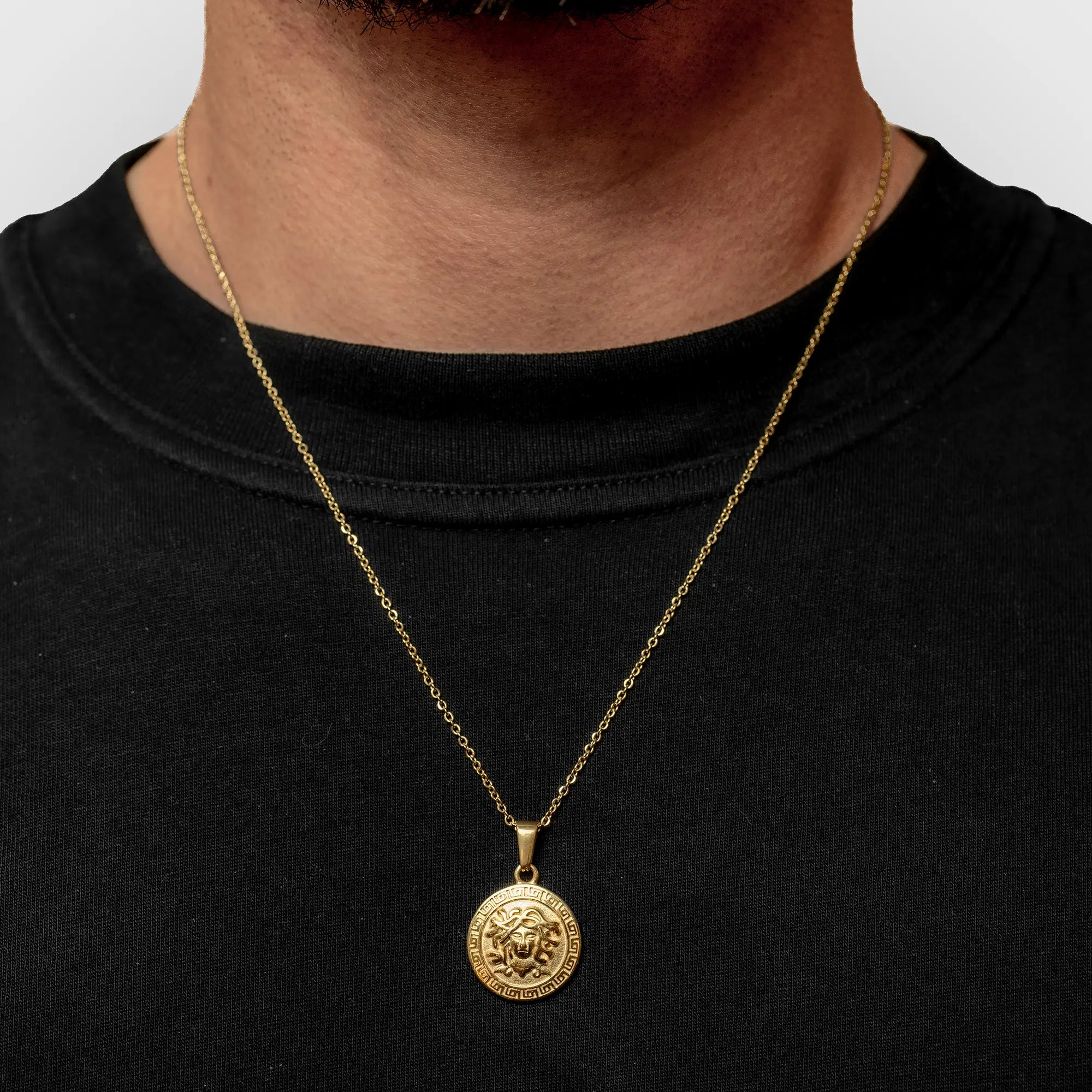 PANDANTIV - MEDUSA (GOLD)