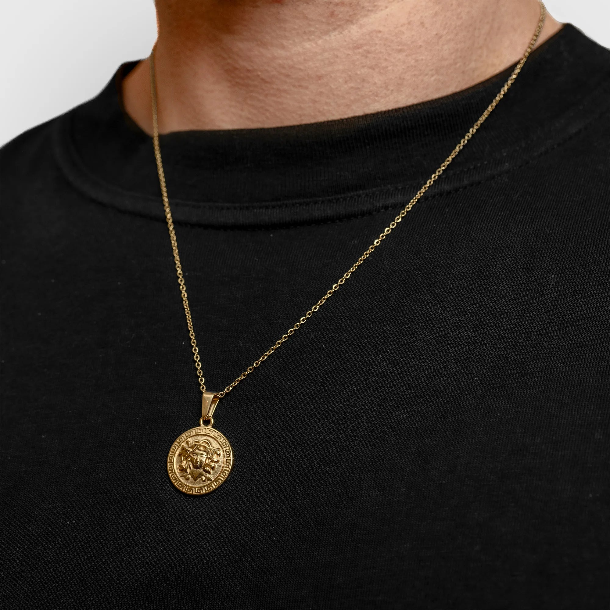 PANDANTIV - MEDUSA (GOLD)