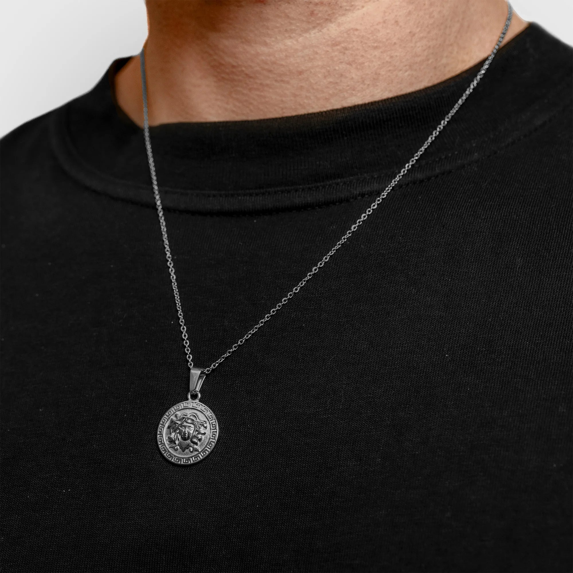 PANDANTIV - MEDUSA (SILVER)