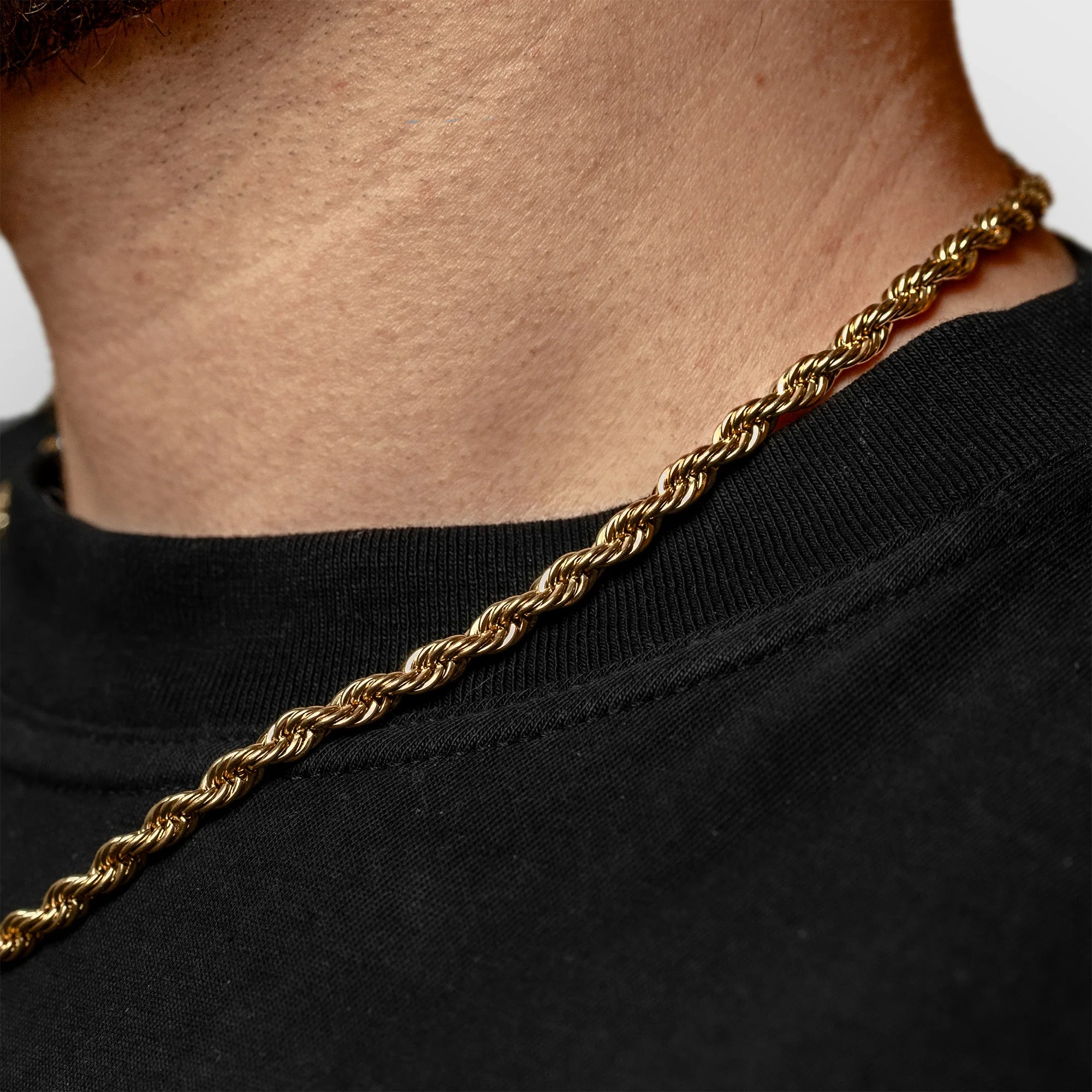 ROPE CHAIN - 5MM (GOLD)