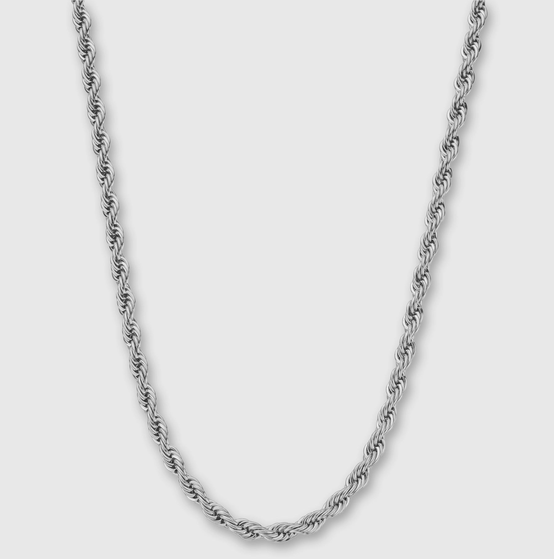 ROPE CHAIN - 5MM (SILVER)