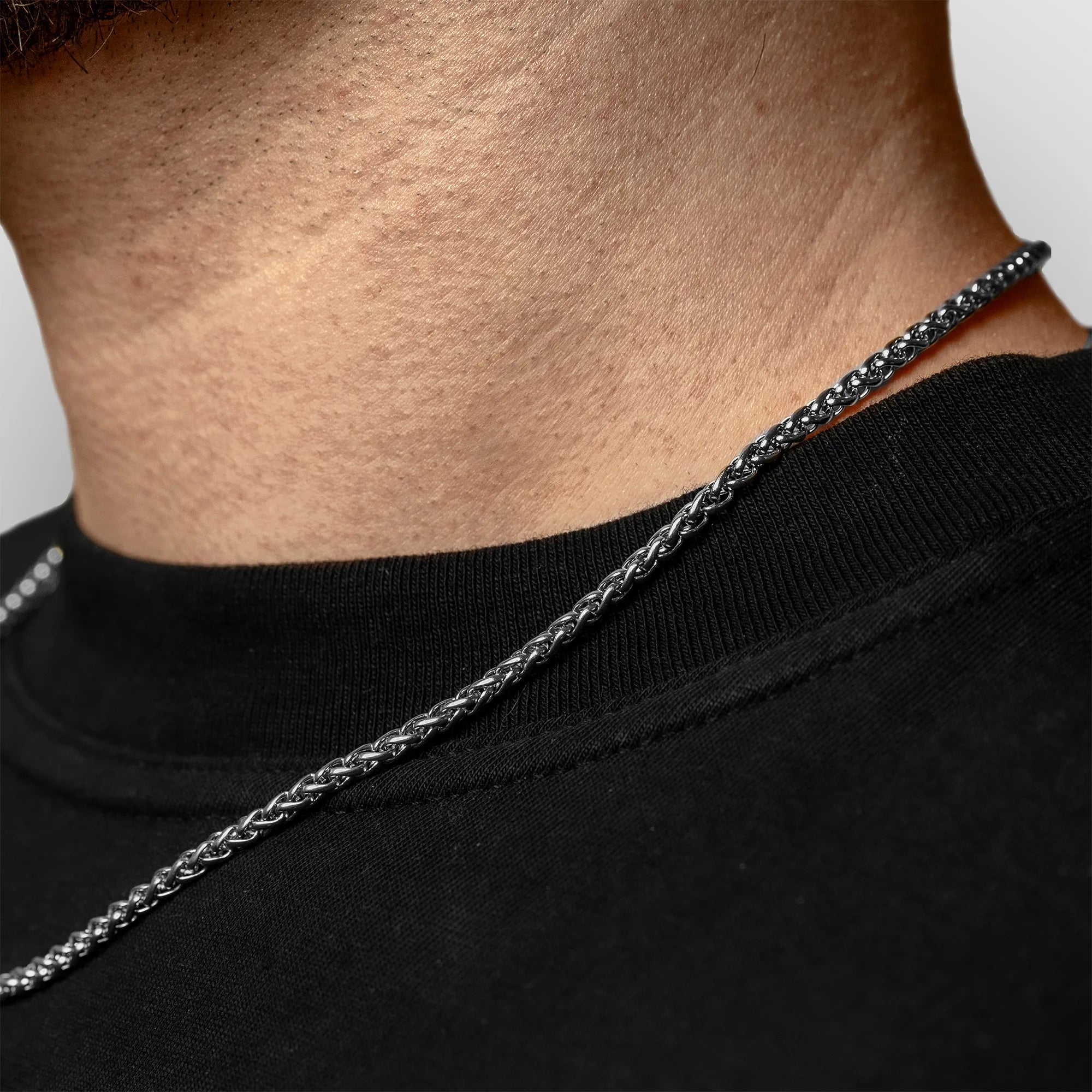 WHEAT CHAIN - 3MM (SILVER)