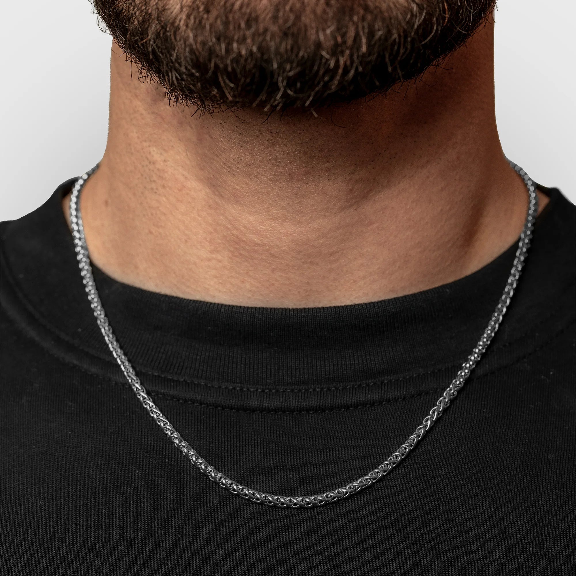 WHEAT CHAIN - 3MM (SILVER)