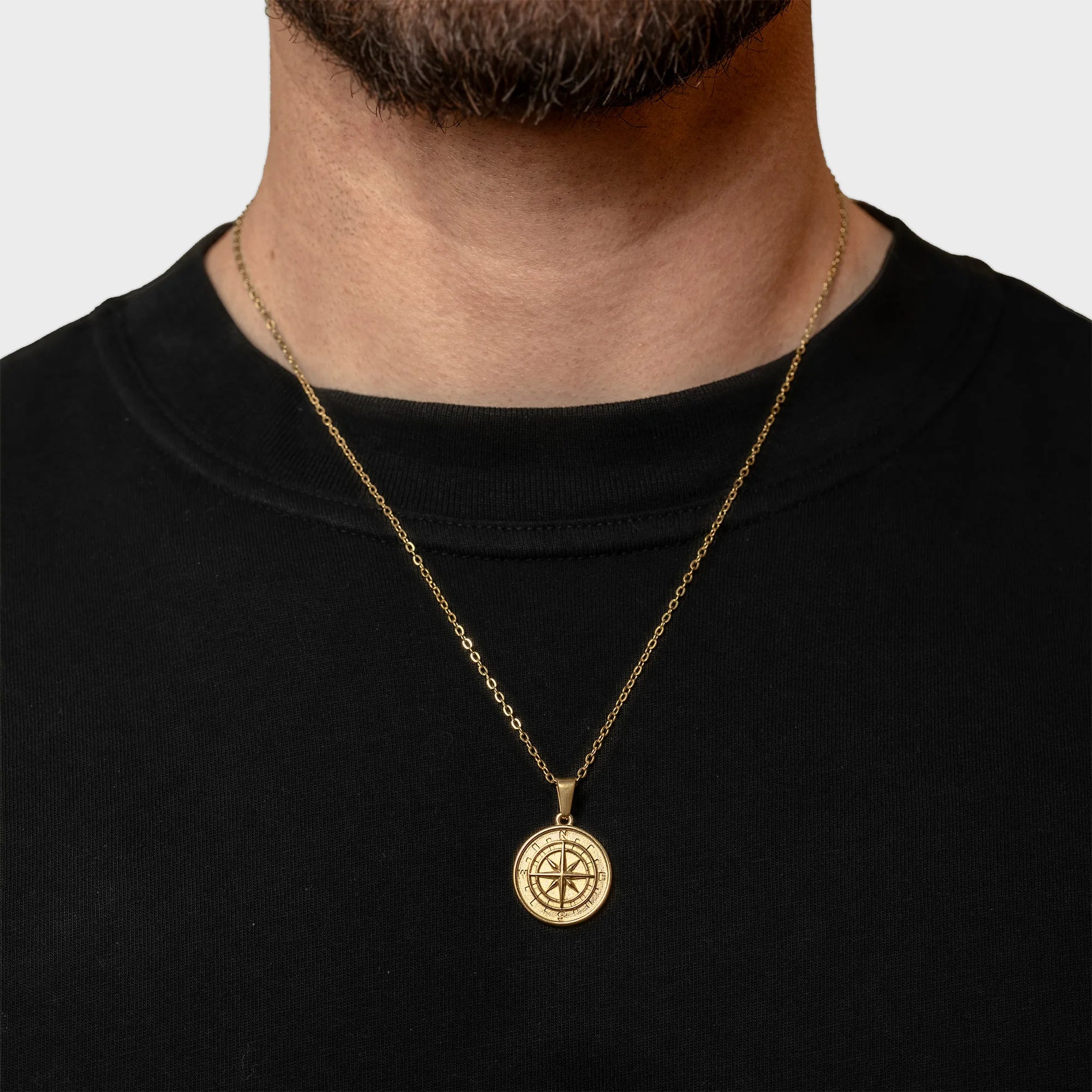 PANDANTIV - COMPASS (GOLD)