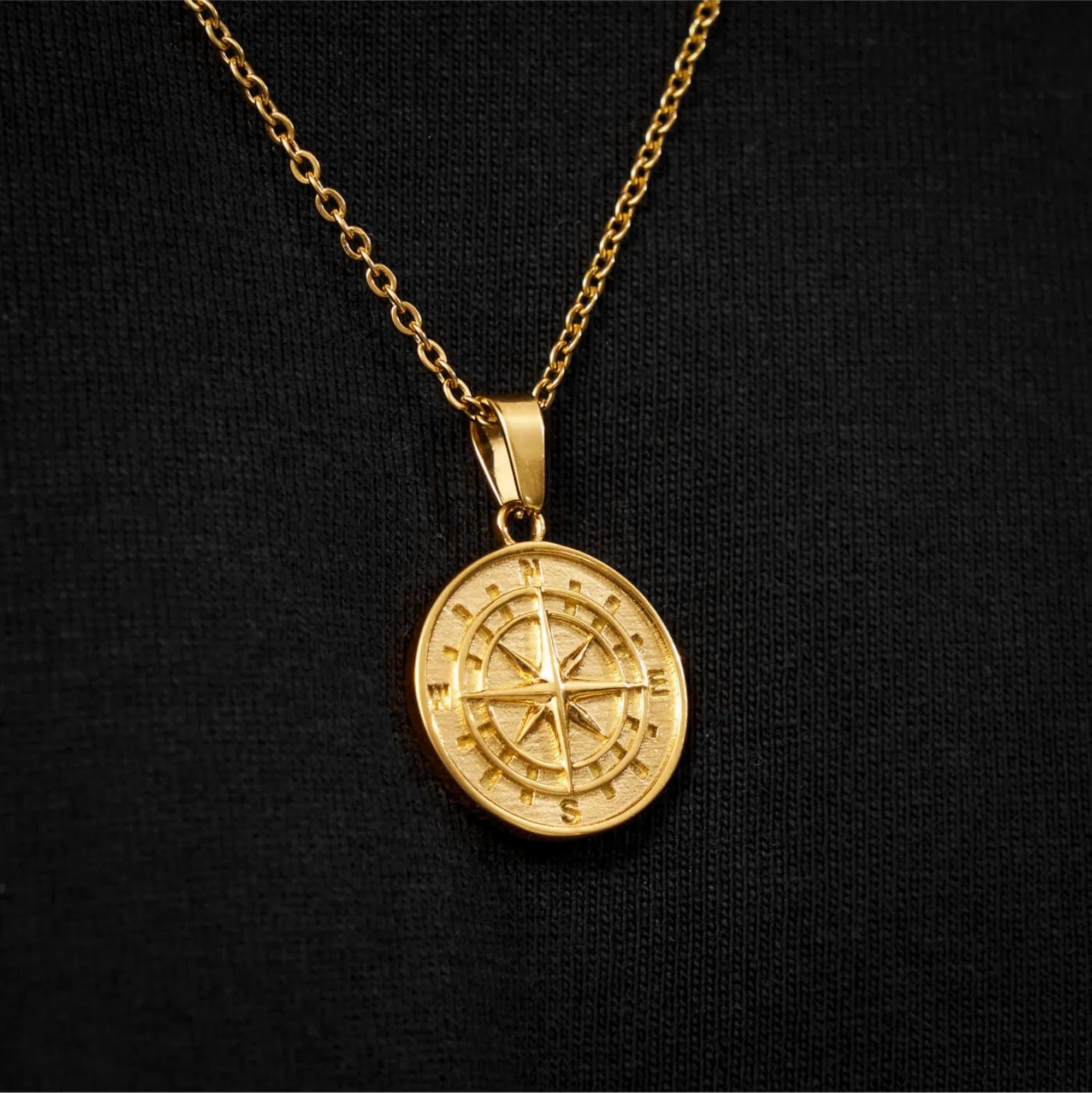 PANDANTIV - COMPASS (GOLD)