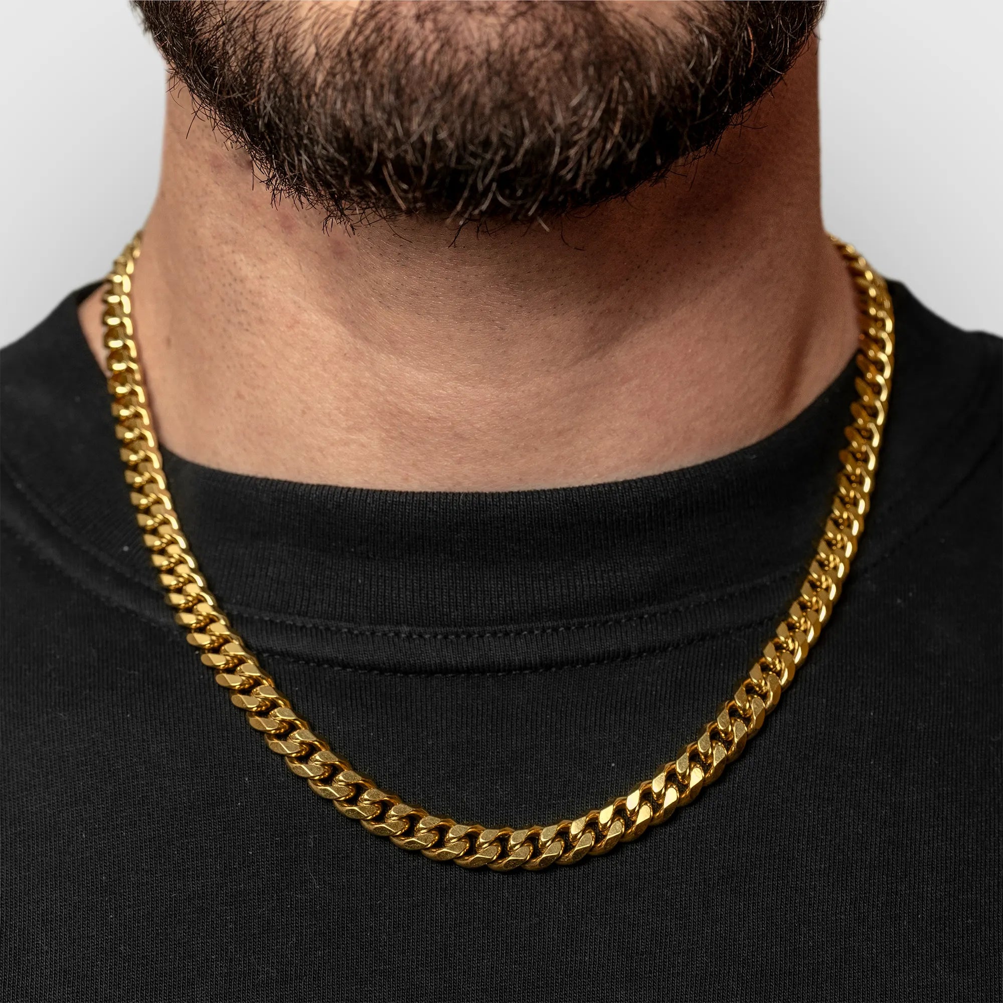 CUBAN CHAIN - 8MM (GOLD)